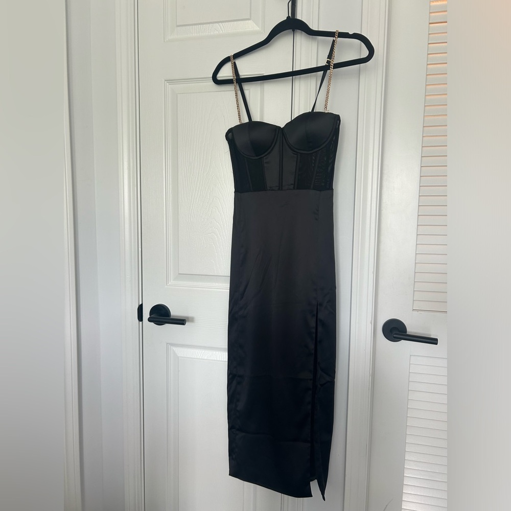 GORGEOUS chain strap Meshki dress - Picture 3 of 13